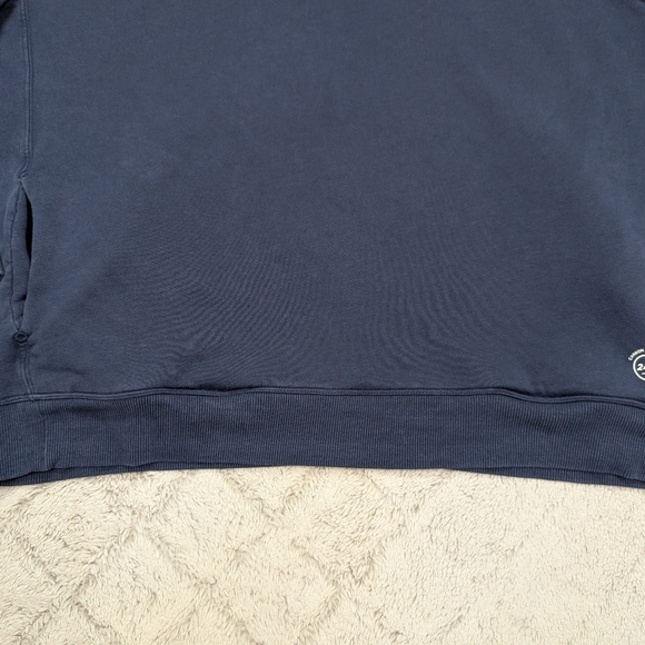 Allbirds Hoodie Sweatshirt Mens XXL Blue Navy R&R Cozy Casual Pima Cotton - Picture 3 of 9